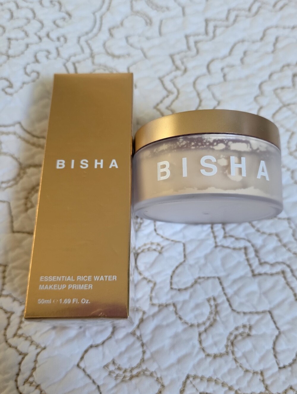BISHA Essential Rice Water Makeup Primer & Translucent Setting Powder Duo NEW! - Picture 5 of 10